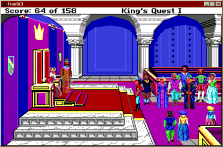 El final de la primera aventura de King's Quest